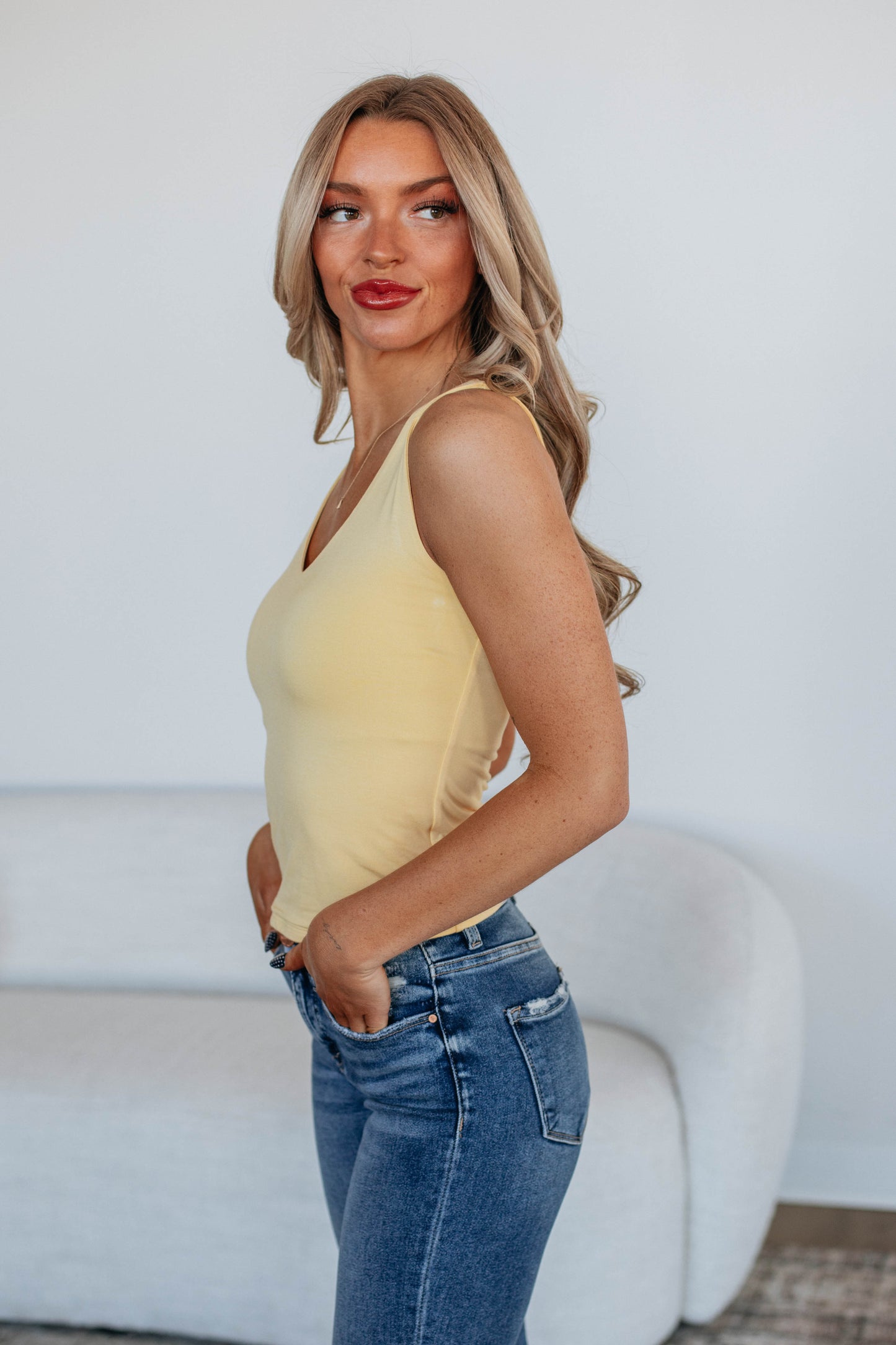Briar Basic Tank - Lemon