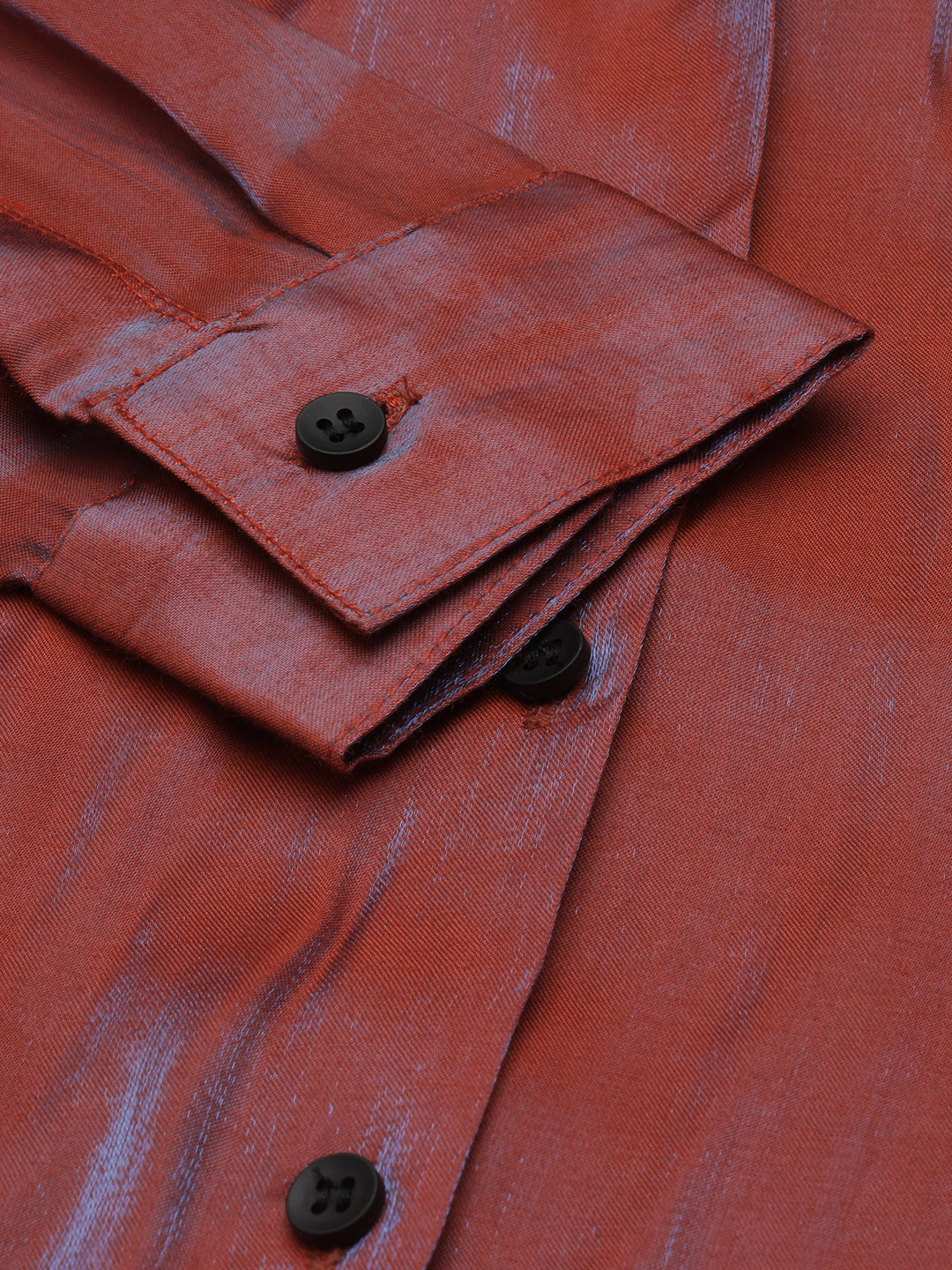 Women's Rust Slim Fit Casual Shirt