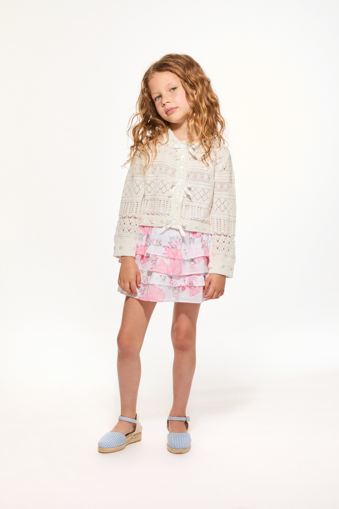Girls Billie Upcycled Cotton Skirt