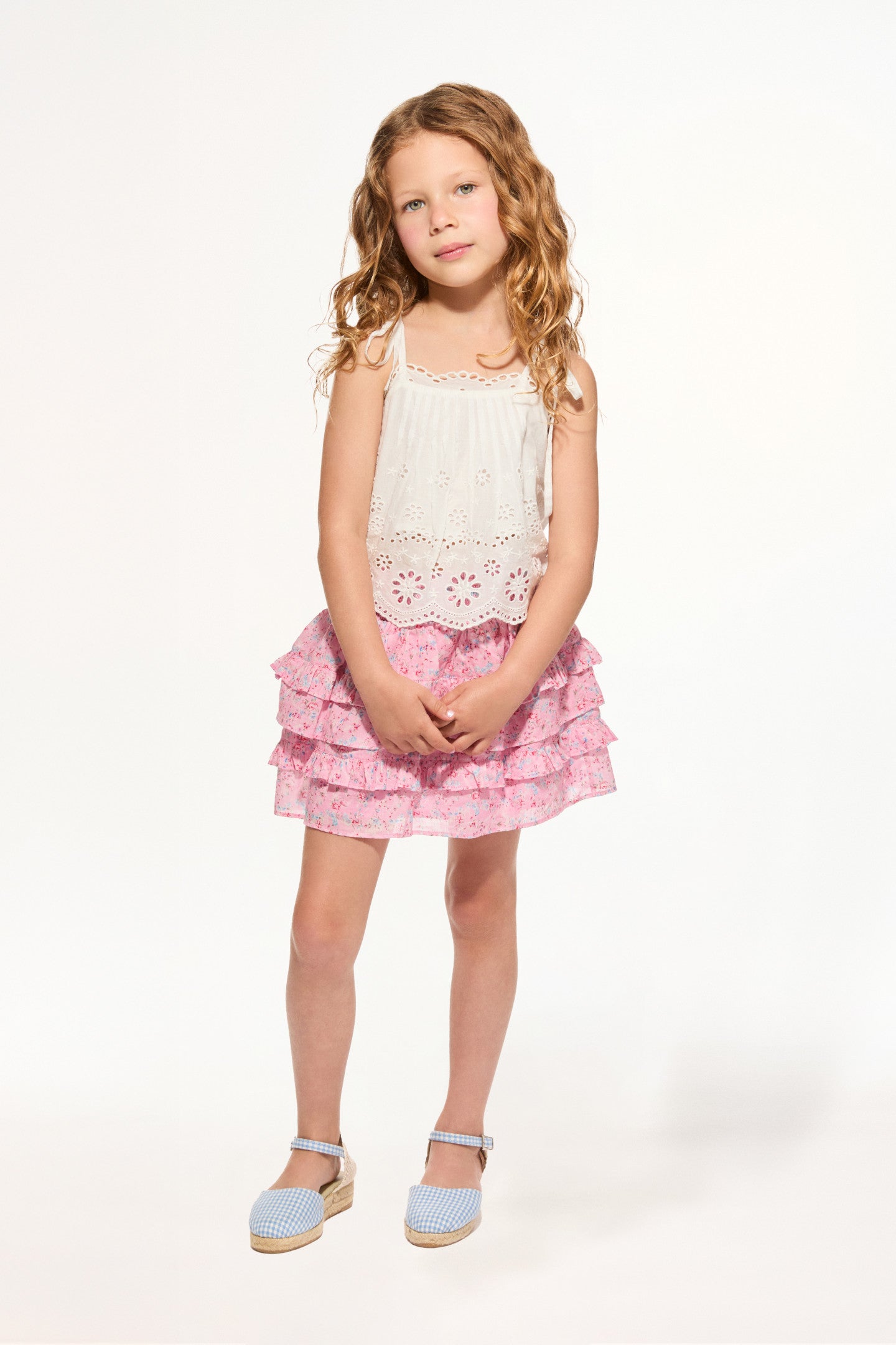 Girls Billie Upcycled Cotton Skirt