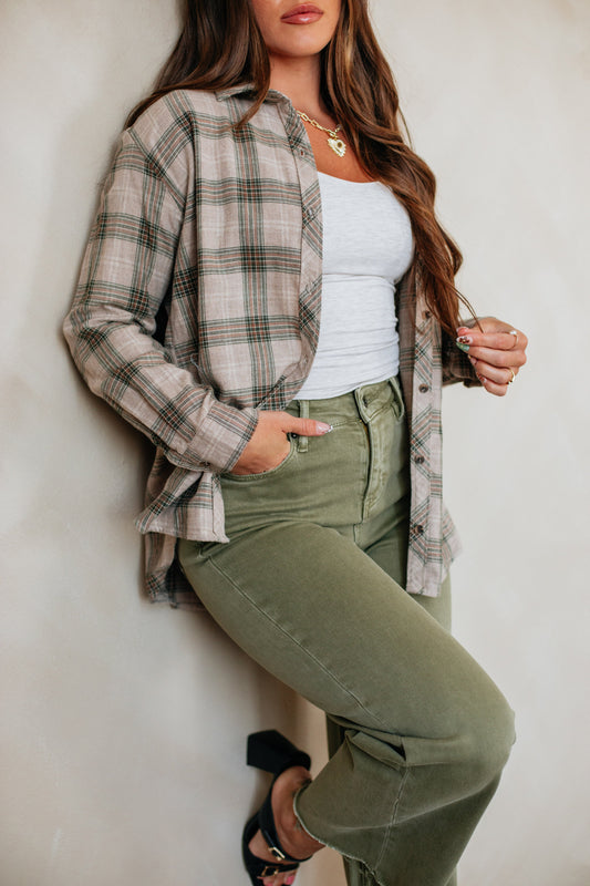 Thora Flannel Top
