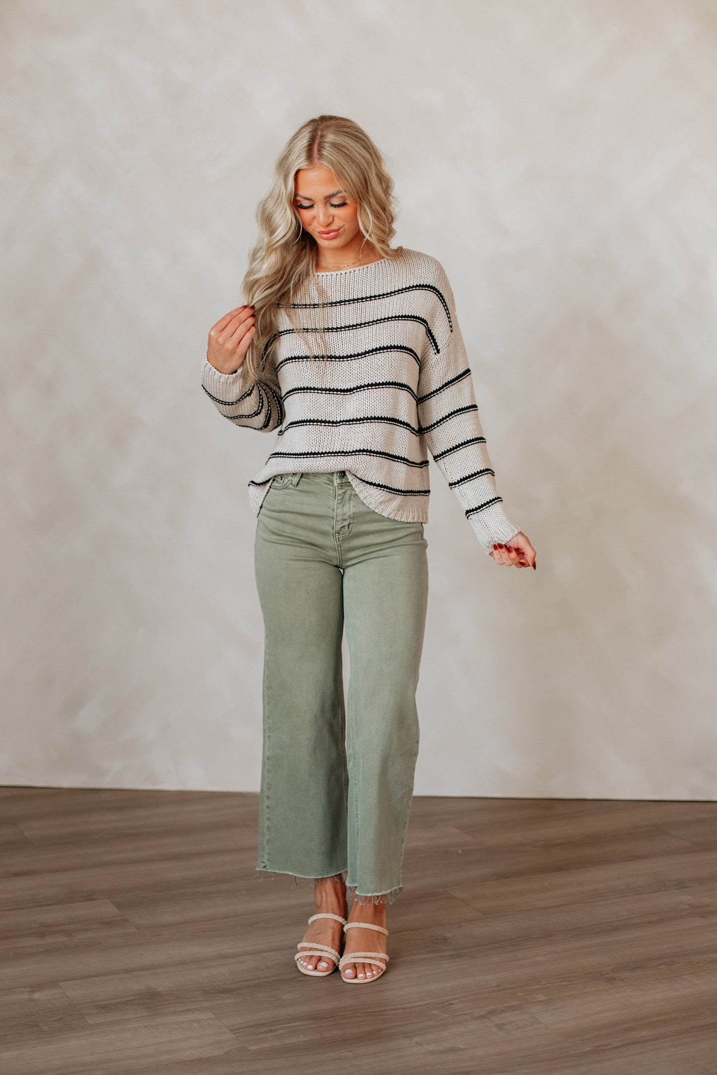 Shayna Striped Sweater