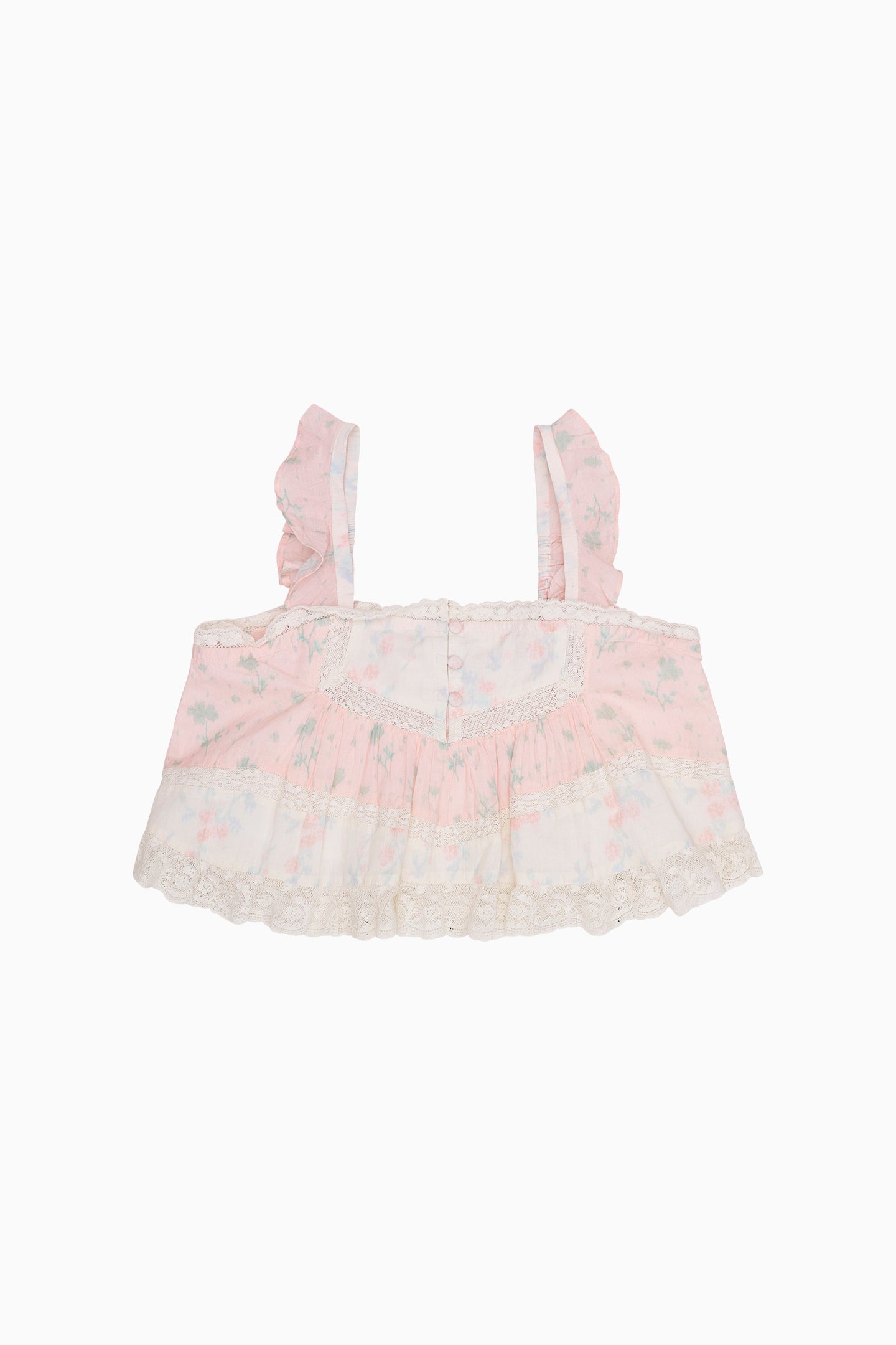 Girls Kiama Mixed Print Top