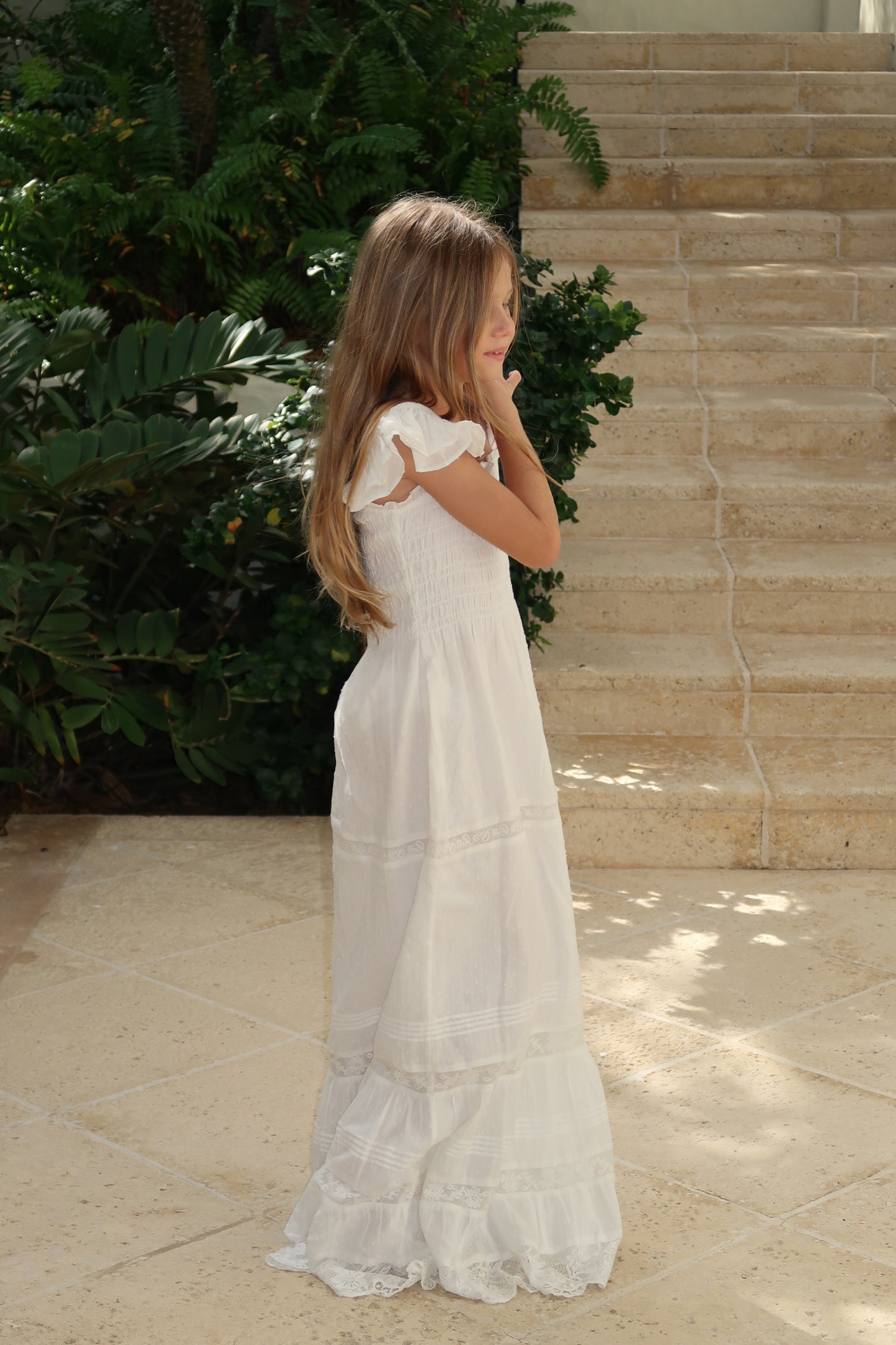 Girls Rhiannon Cotton Dress