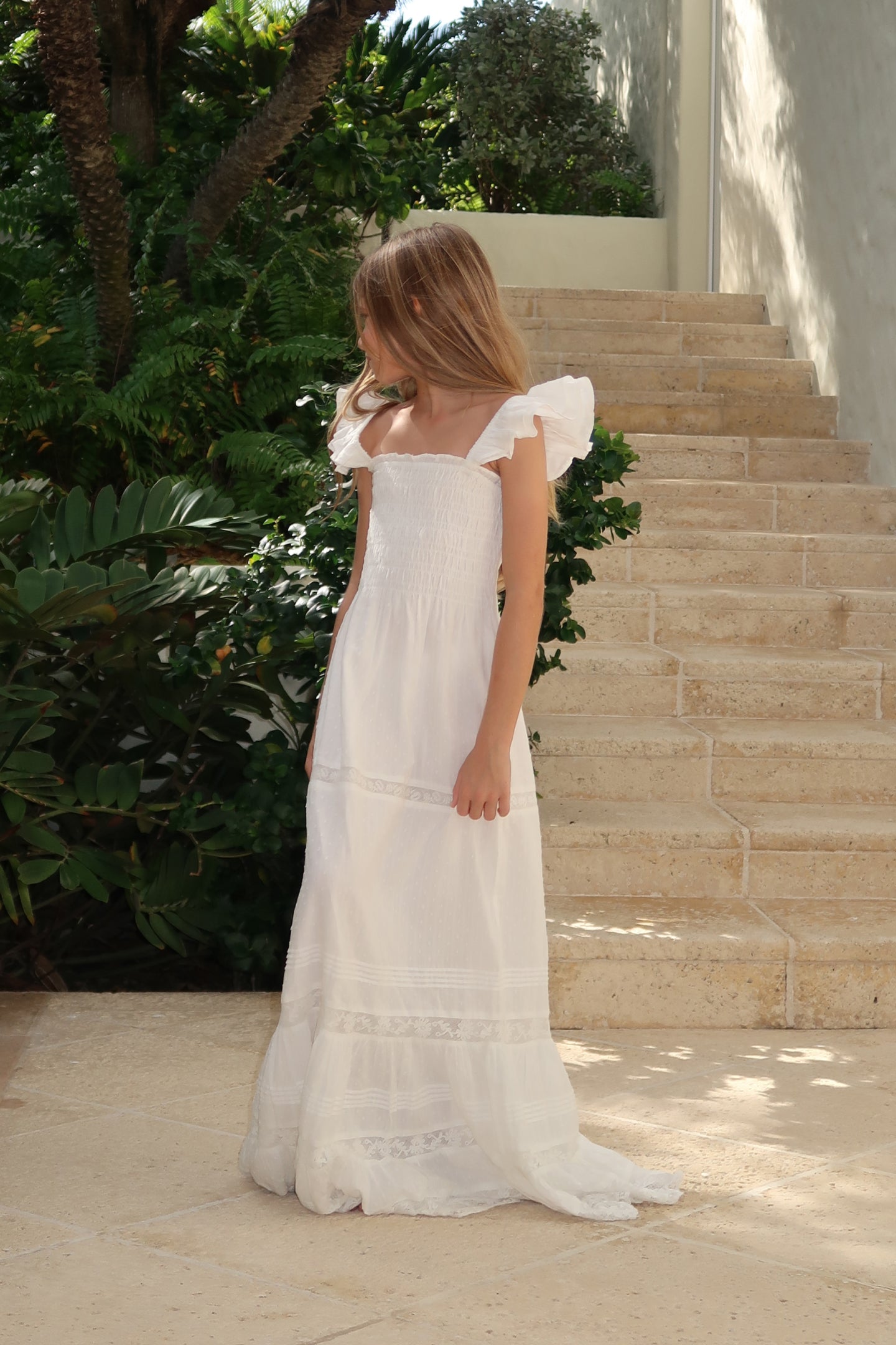 Girls Rhiannon Cotton Dress